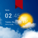 transparent clock weather pro Mod APK