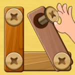 wood nuts bolts puzzle Mod APK