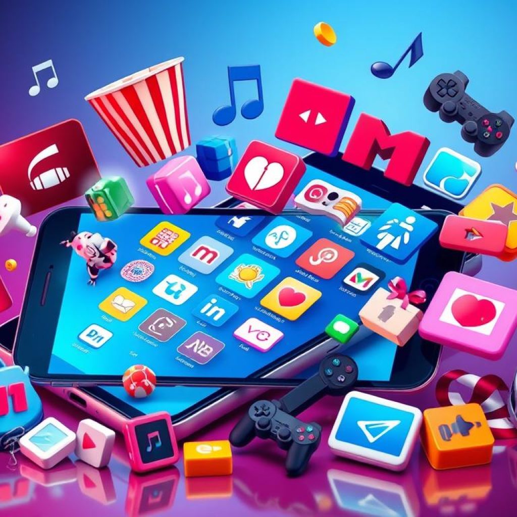 Entertainment and Leisure Apps