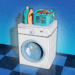 laundry store simulator Mod APK